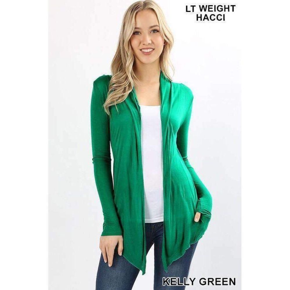 Waterfall Stretch Lightweight Cardigans